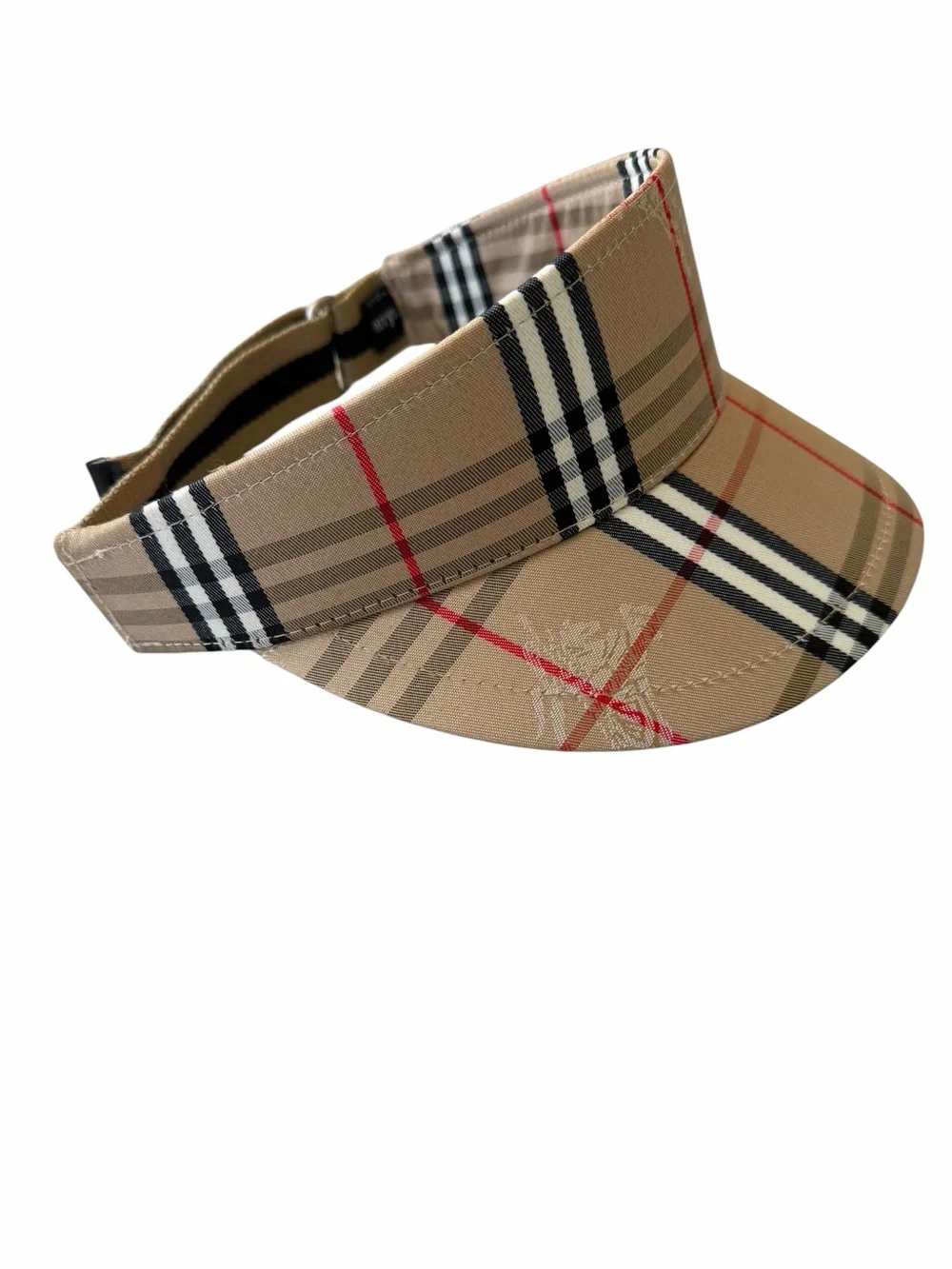 Burberrys Nova Check Golf Visor | Made in Italy